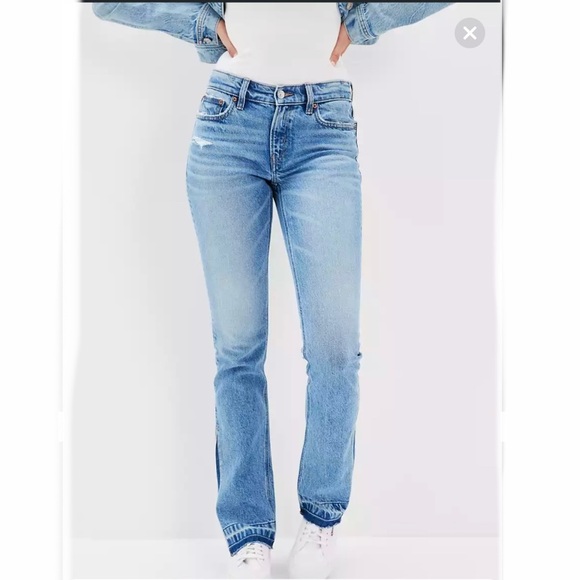 ⭐️ New AE Stretch Low-Rise '90s Skinny Kick Jean Size 31 - Picture 1 of 10
